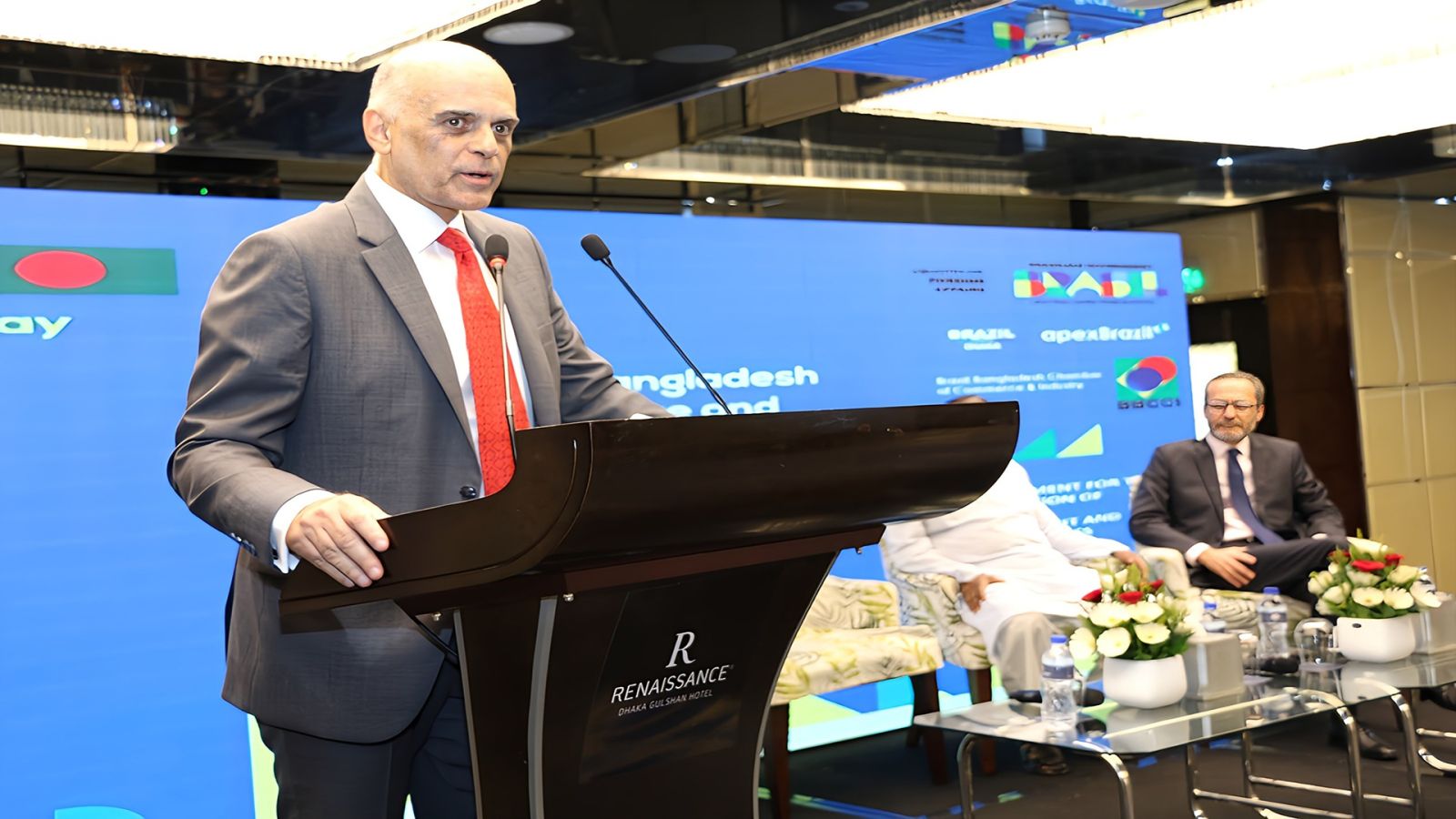 A speech at the BBCCI business forum