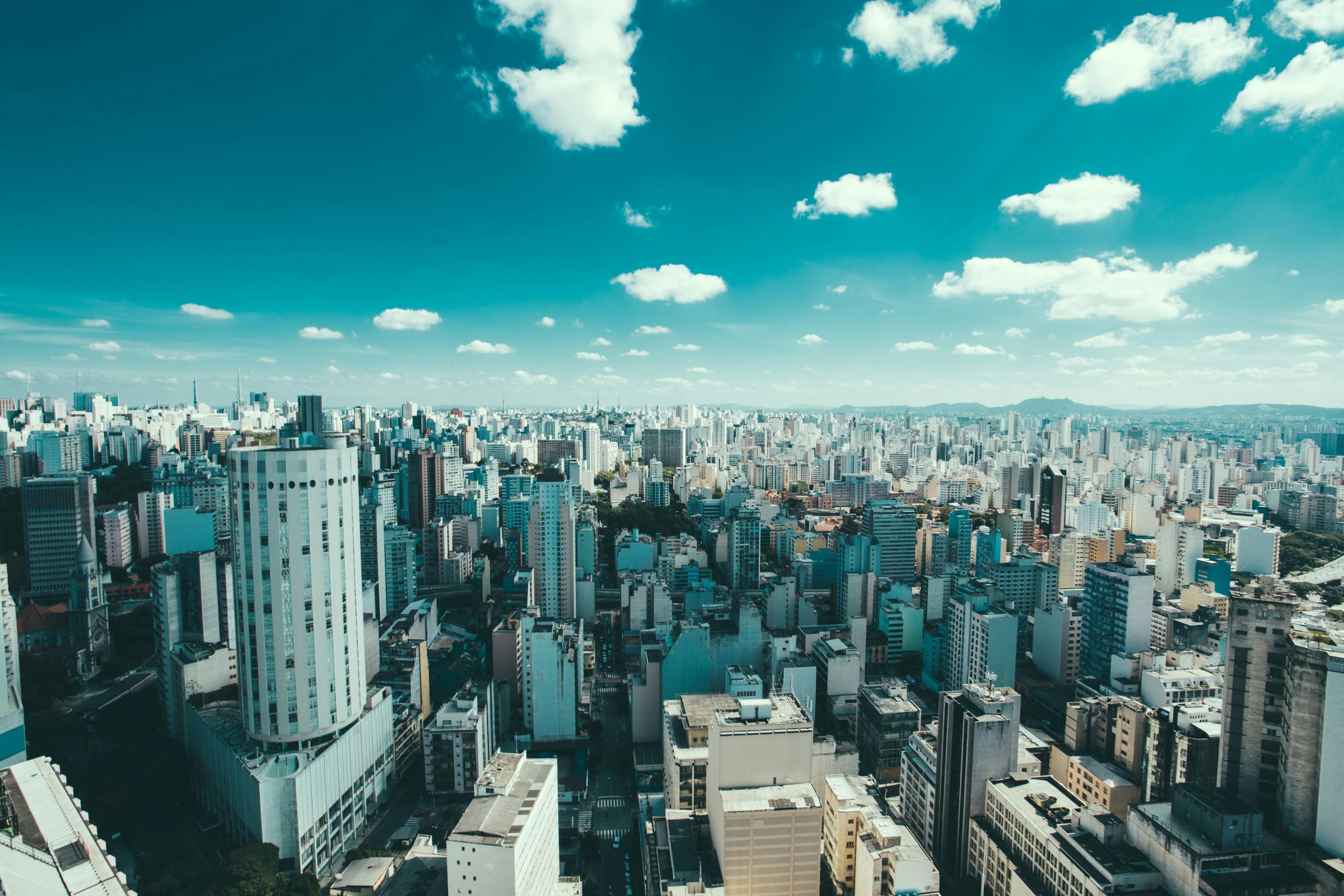 The São Paulo skyline